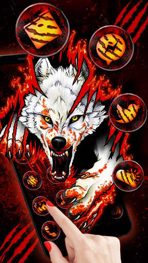 Blood Wolf Themes Live Wallpapers screenshot 3