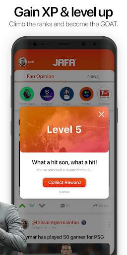 JAFA: Football Fan Opinion & Personalised News App screenshot 6