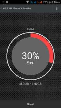 3 GB RAM Memory Booster screenshot 2