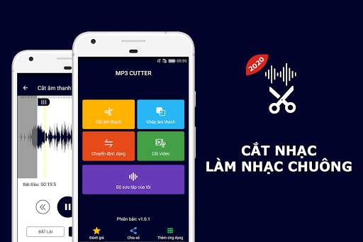 Cắt nhạc làm nhạc chuông - Cắt nhạc MP3 screenshot 1
