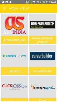Telugu Jobs Portal Job Openings in Andhra Websites screenshot 1