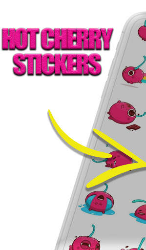 Hot Cherry Stickers screenshot 1