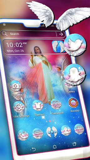 Jesus Blessing Launcher Theme screenshot 1