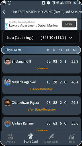 Cricket Live Score screenshot 5