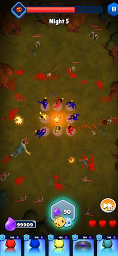 Stickman Defense : Random Tower Defense screenshot 2