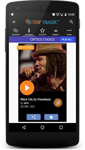 TopTrack - Promote your music 2 تصوير الشاشة