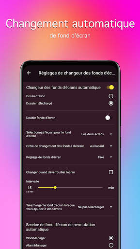 Fonds d'écran avec des fleurs screenshot 5