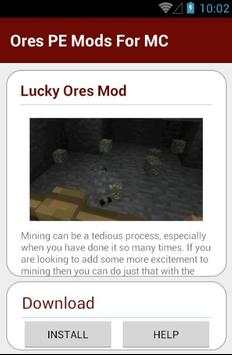 Ores PE Mods For MC screenshot 3