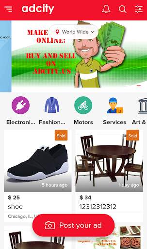 Adcity screenshot 1
