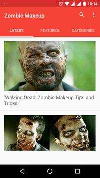 Zombie Face Makeup Video Tutorial - Zombie Makeup screenshot 2