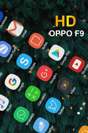 launcher Theme For OPPO F9 screenshot 1