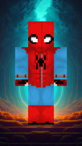 Spider Man Skin for Minecraft screenshot 7