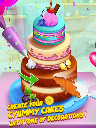 Cake Baking Games : Bakery 3D screenshot 3