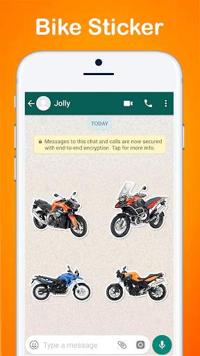 Bike Sticker For Whatsapp screenshot 3