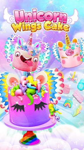 Unicorn Wings Cake - Sweet Unicorn Desserts screenshot 1