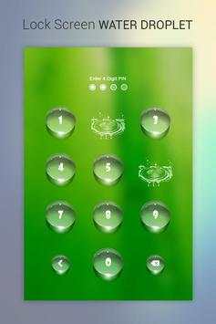 Lock Screen - Water Droplet 4 تصوير الشاشة