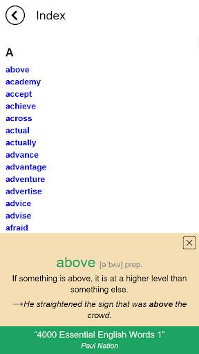 4000 Essential English Words 1 скриншот 7
