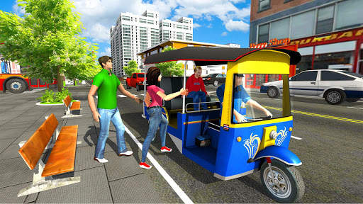 Tuk Tuk Mengemudi Simulator 2018 screenshot 3