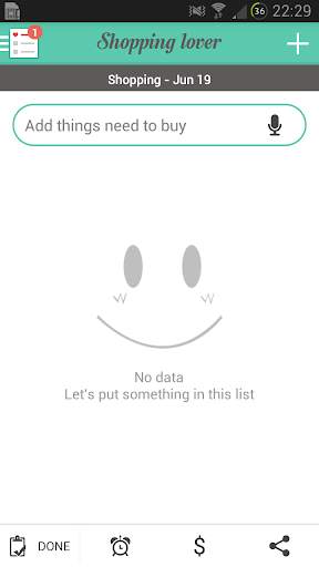 Shopping Lover - Shopping List & Grocery List Free screenshot 2