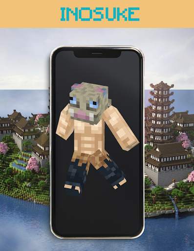 Skins Kimetsu For Minecraft Yaiba screenshot 1