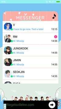 BTS Messenger - Chat with BTS 2020 screenshot 4