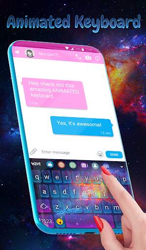 Stars Galaxy Wallpaper Theme screenshot 2