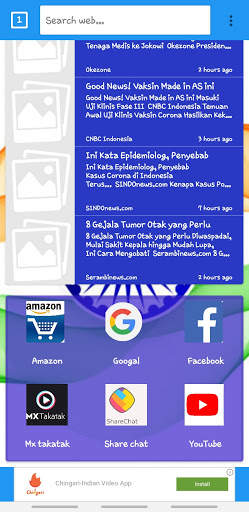 Indian wep browser screenshot 5