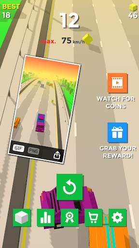 Crashy Racing:game with thrill racing screenshot 4