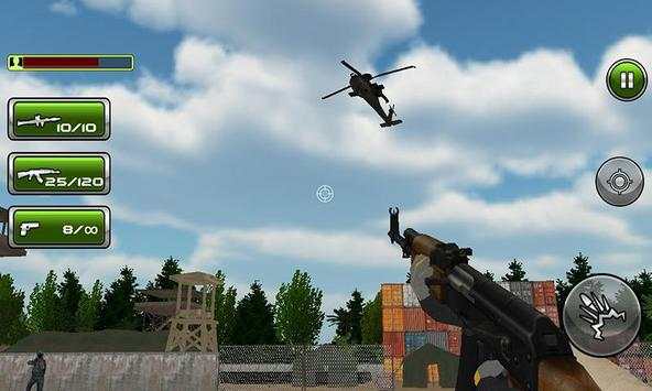 Komando Sniper Shooter-3D War screenshot 2