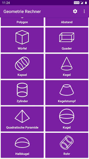 Geometrie Rechner screenshot 2