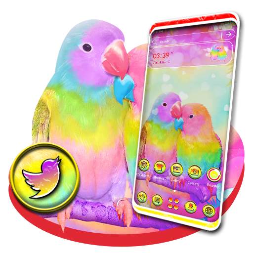 Love Birds Launcher Theme 1.0