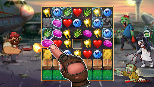 Zombie Blast - Match 3 Puzzle screenshot 6