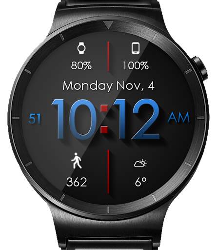 Material Shadow HD WatchFace Widget Live Wallpaper screenshot 17