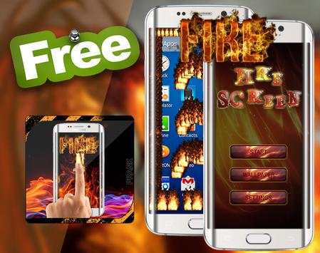 Amazing Fire Screen Prank screenshot 1