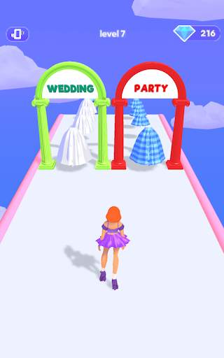 Hover Skirt: stack & dress up screenshot 6