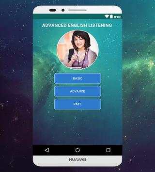 Advanced English Listening 2 screenshot 1