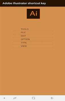 Adobe illustrator shortcut key screenshot 1