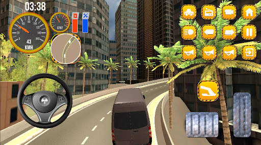 Bus Van Game Real Drive screenshot 5