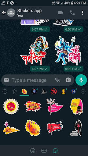 Mahadev Stickers for whatsapp screenshot 1