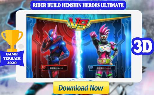 Rider Fighters Build Henshin Legend Ultimate 3D screenshot 1