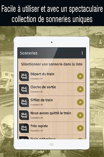 sonneries train pour telephone, sons de train screenshot 7