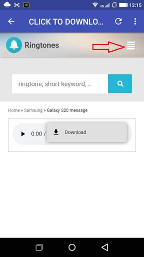 Ringtone Downloader screenshot 1
