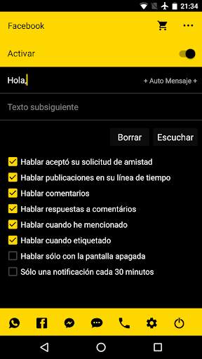 AlertBee Free - Notificaciones de voz screenshot 2