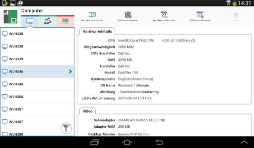NetSupport DNA mobile Konsole screenshot 6