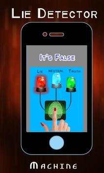 Finger Scanner Lie Detector Prank App screenshot 1
