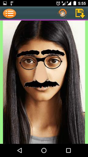 Funny Eye Nose Glasses Changer screenshot 3