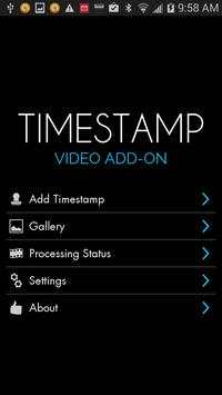 Video Timestamp Add-on Trial screenshot 1