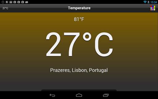 Temperature screenshot 9