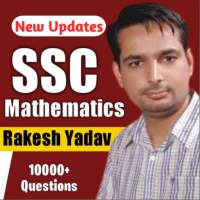 SSC Rakesh Yadav Mathematics 2021 with 9300  MCQs icon