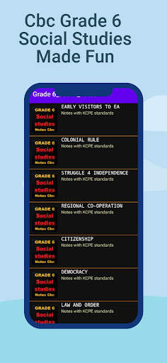Cbc Grade 6 Social Studies Not screenshot 6